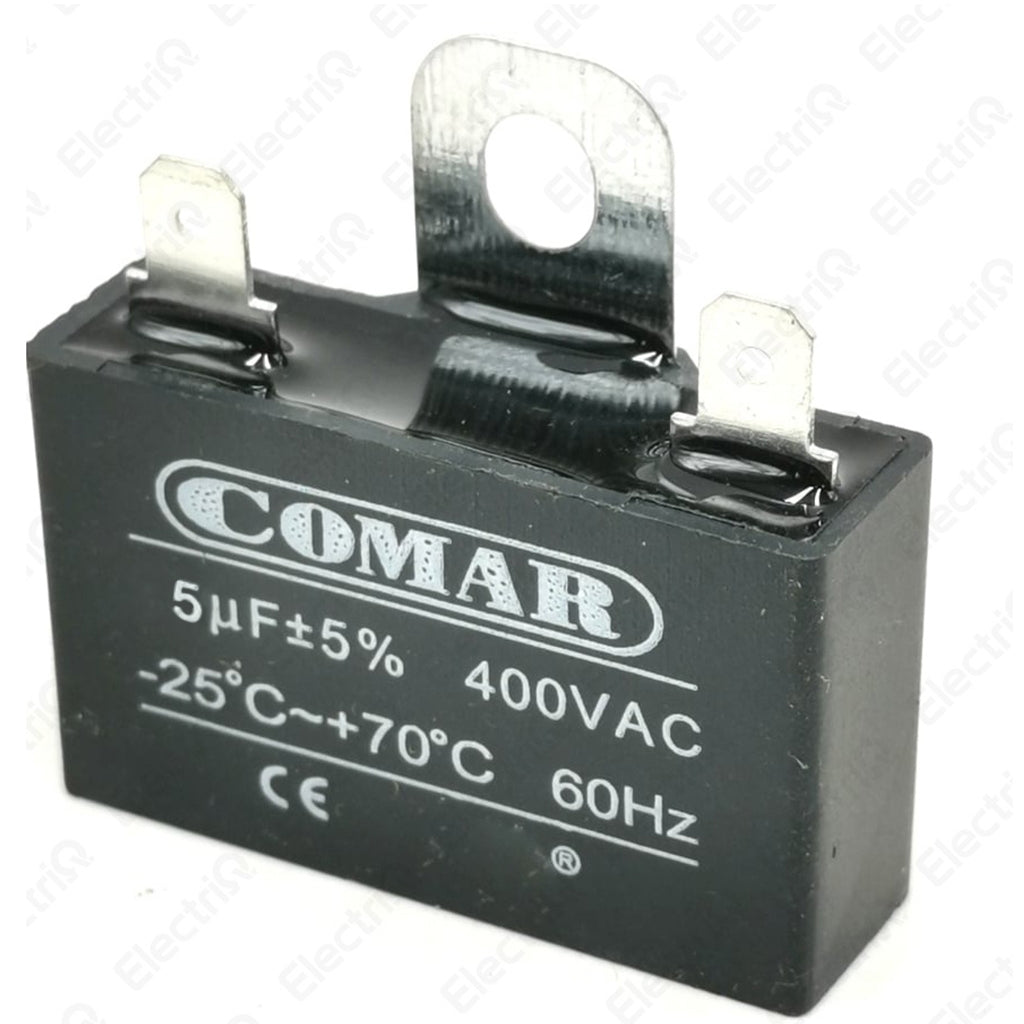 Electriq CBB61 Electric Fan Capacitor Terminal & Wire Type Replacement Part