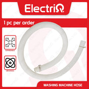 Electriq Thick PVC Washing Machine Outlet Hose 1.5m / 1.3m with Hook & Clamp