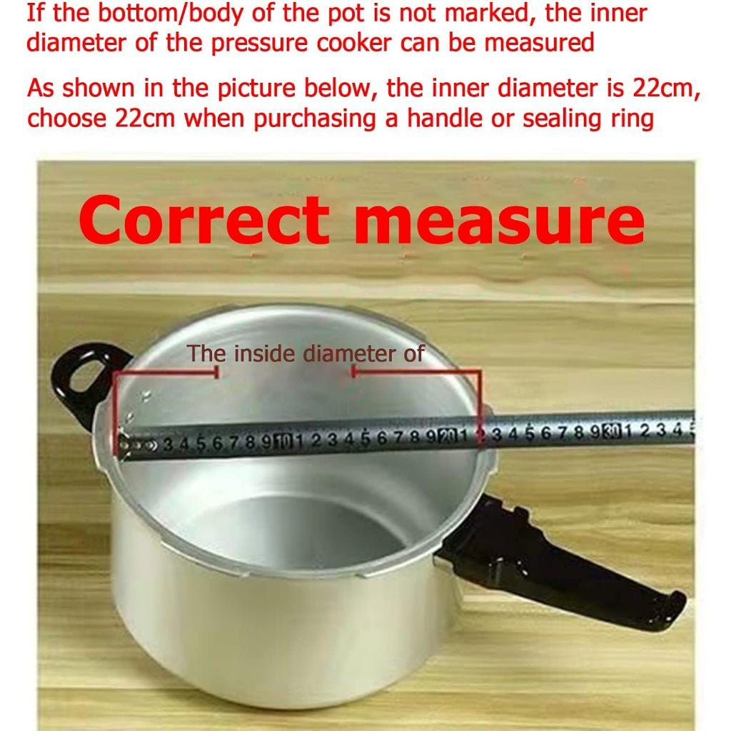 Electriq Universal Pressure Cooker Silicone Gasket Seal Ring Rubber Replacement