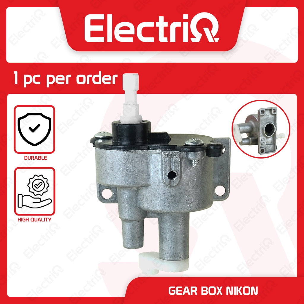 Electriq Metal Gearbox Assembly for Electric Fan