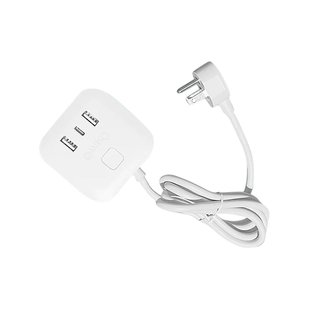 Electriq Omni Cube Dice Extension Cord 3 Outlet with USB A & Type C Fast Charging 1.5M