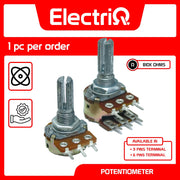 Electriq Potentiometer 10K 6/3 Pins Volume Control B10K Universal