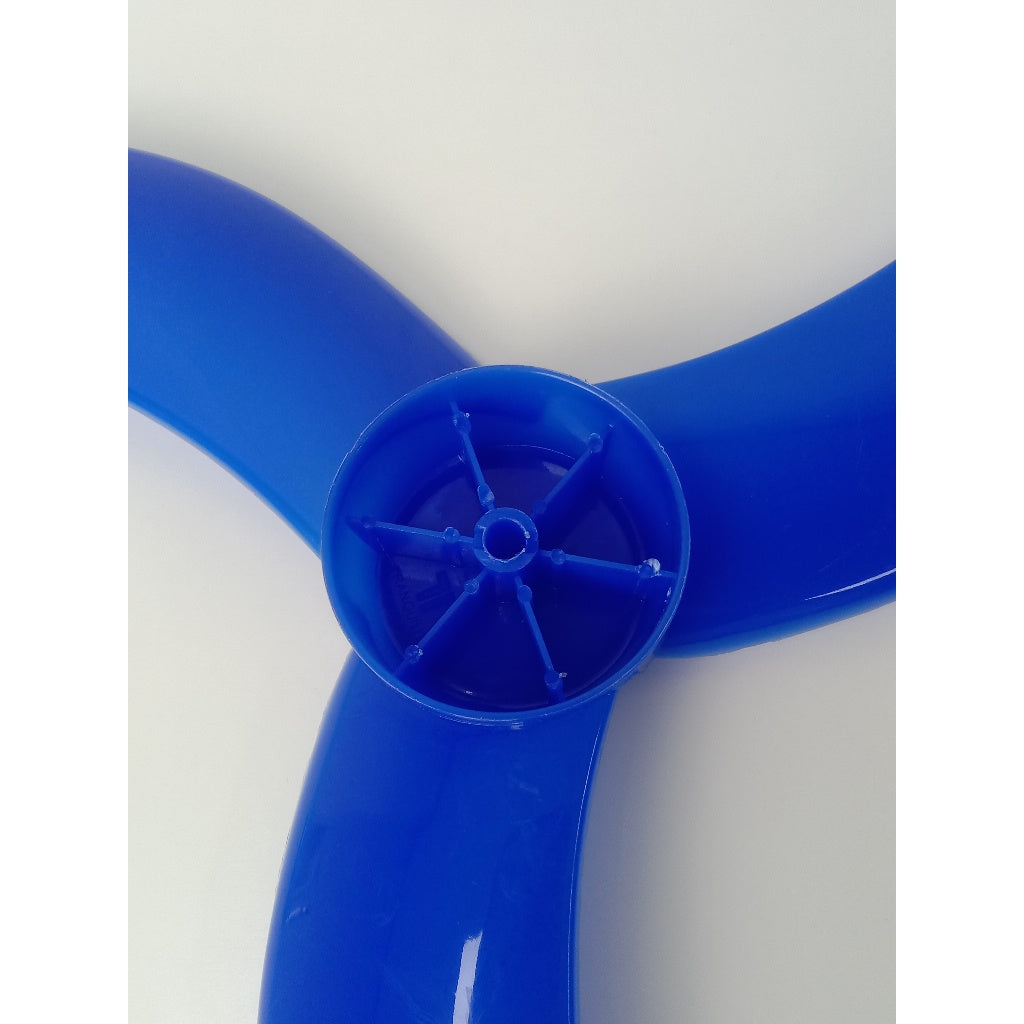 Electriq 16” Non-Breakable Universal Plastic Fan Blade (D-Type / Half Moon)