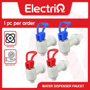 Electriq Water Dispenser Faucet (Male & Female Inlet) PVC Jug Tap Replacement – Hot/Cold