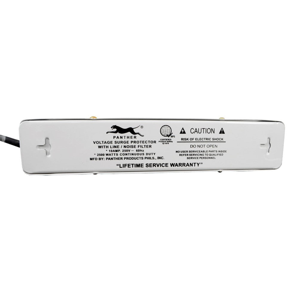 Electriq Panther Power Extension Cord 3M with Surge Protector 4-Outlet