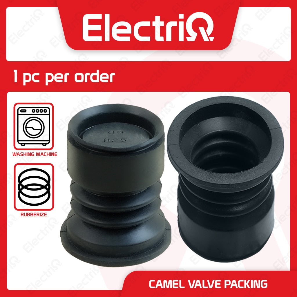 Electriq Rubber Drain Valve / Packing Valve for Washing Machine Replacement Part