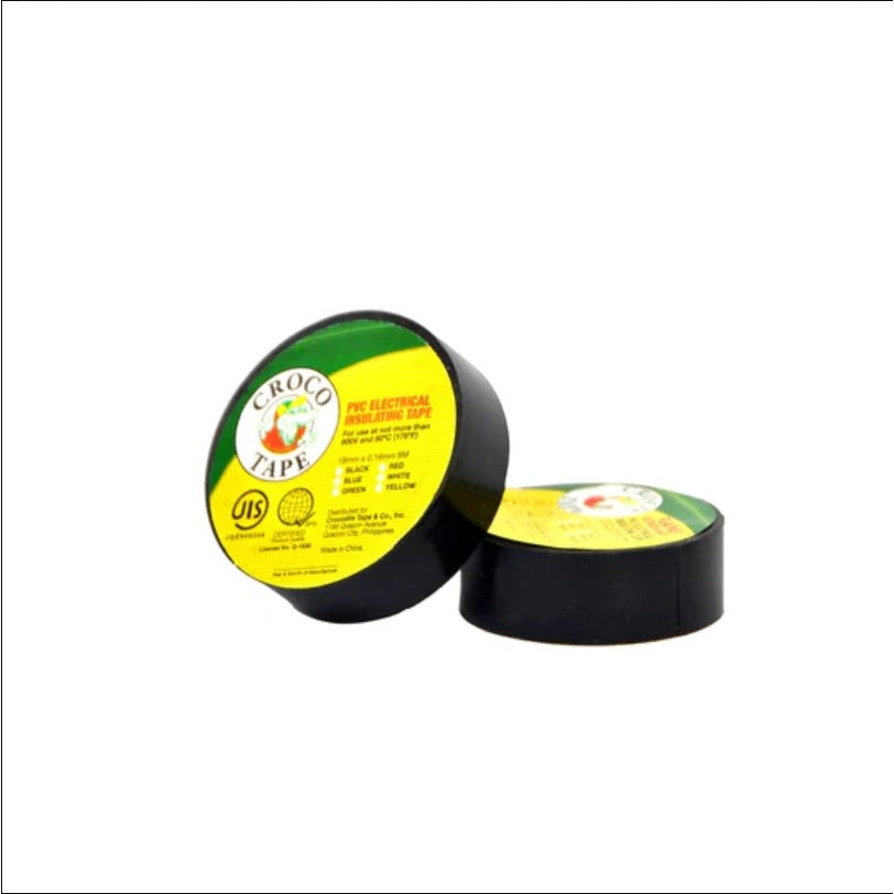 Electriq l Croco Flame Retardant Electric Electrical Tape Black 16M | 4M