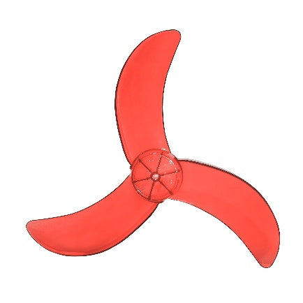 Electriq Universal Banana Type 16" Transparent Fan Blade Replacement Part