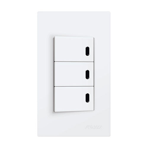 Electriq Royu Super Wide Series Electrical Switches & Outlet WD / WS Series Universal Outlet Switch