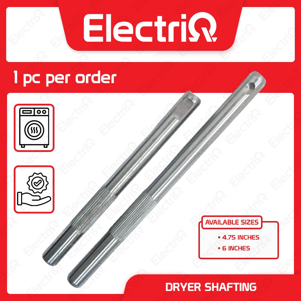 Electriq Dryer Shafting 10mm Short / Long Electric Fan & Spin Dryer Spare Part