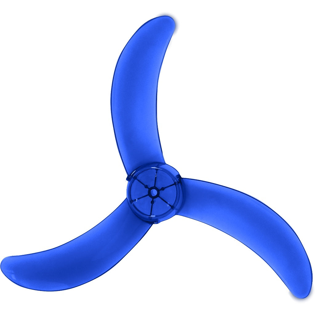 Electriq 18” Transparent Fan Blade (D-Type / Half Moon) for Multi-Brand Electric Fans