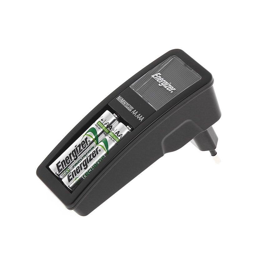 Electriq Energizer AA & AAA Battery Charger with 2 Free Rechargeable Batteries