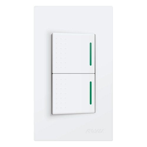Electriq Royu Super Wide Series Electrical Switches & Outlet WD / WS Series Universal Outlet Switch