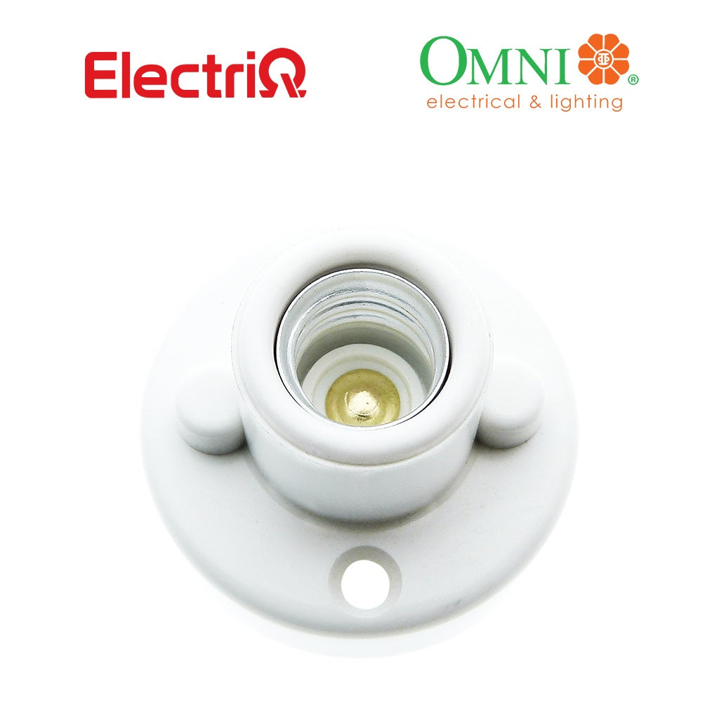 Electriq Omni E12/E14 Candelabra Socket 3A 250V Heat Resistant Lamp Holder