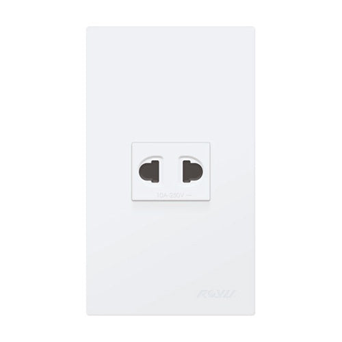 Electriq Royu Super Wide Series Electrical Switches & Outlet WD / WS Series Universal Outlet Switch