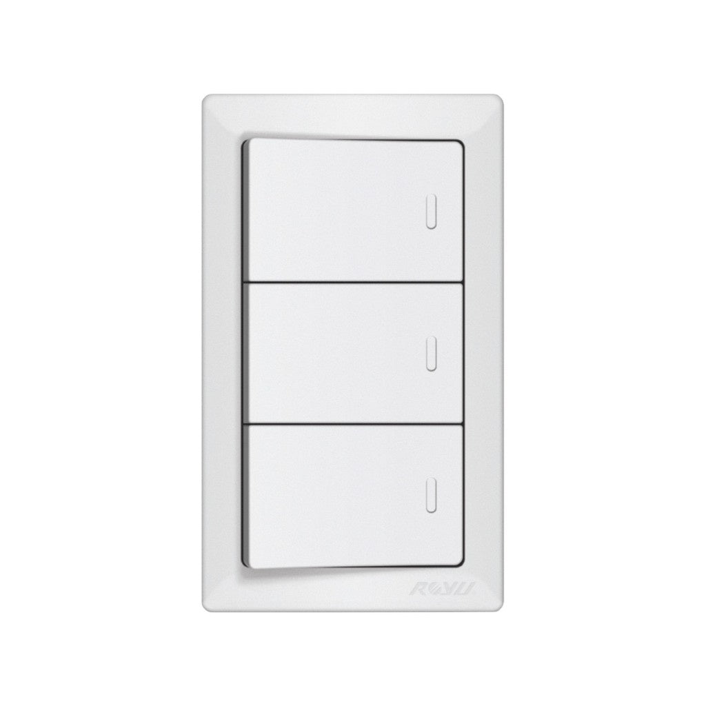 Electriq Royu Super Wide Series Electrical Switches & Outlet WD / WS Series Universal Outlet Switch