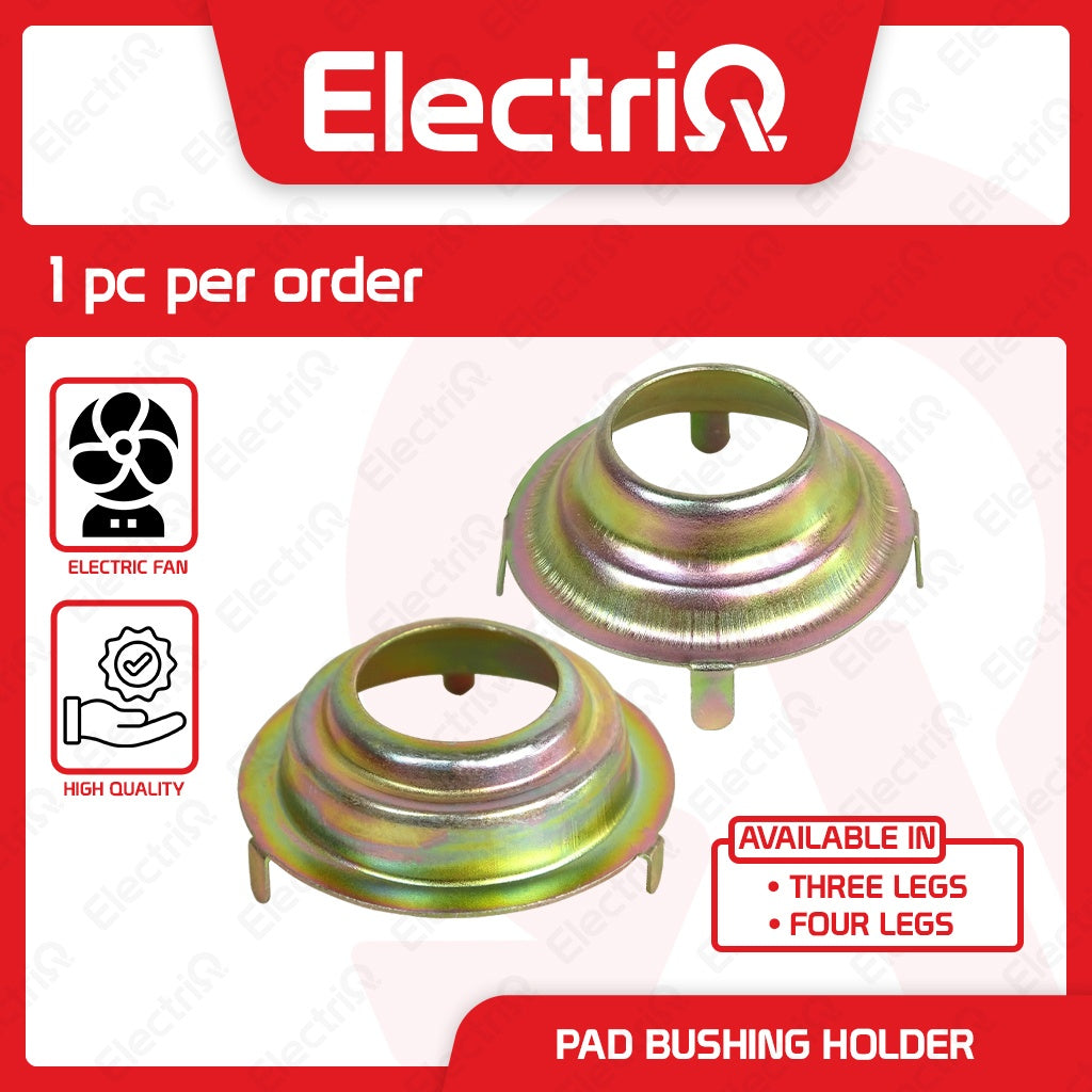 Electriq Metal Pad Bushing Holder for Electric Fan (3 & 4 Legs Universal Type)