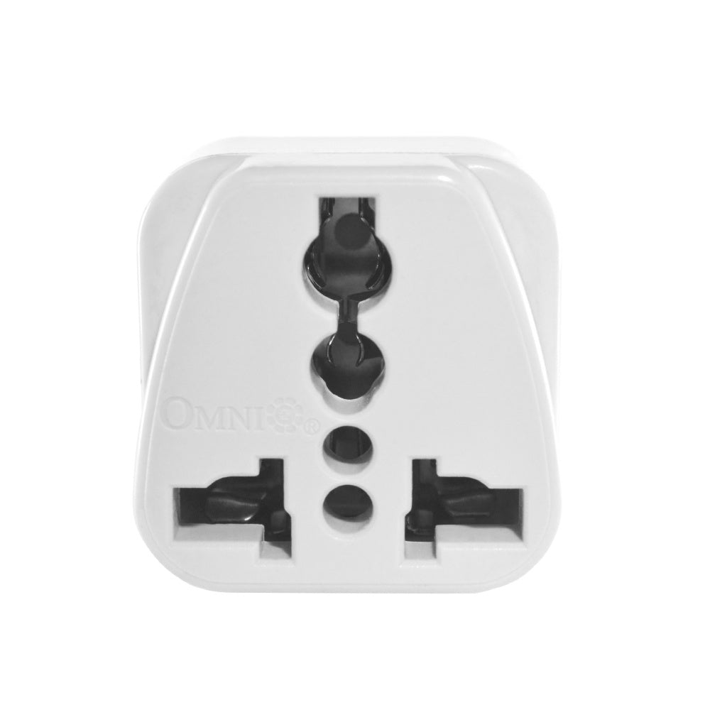 Electriq Omni Universal Socket Adapter 10A 250V Plug Converter Outlet Adapter