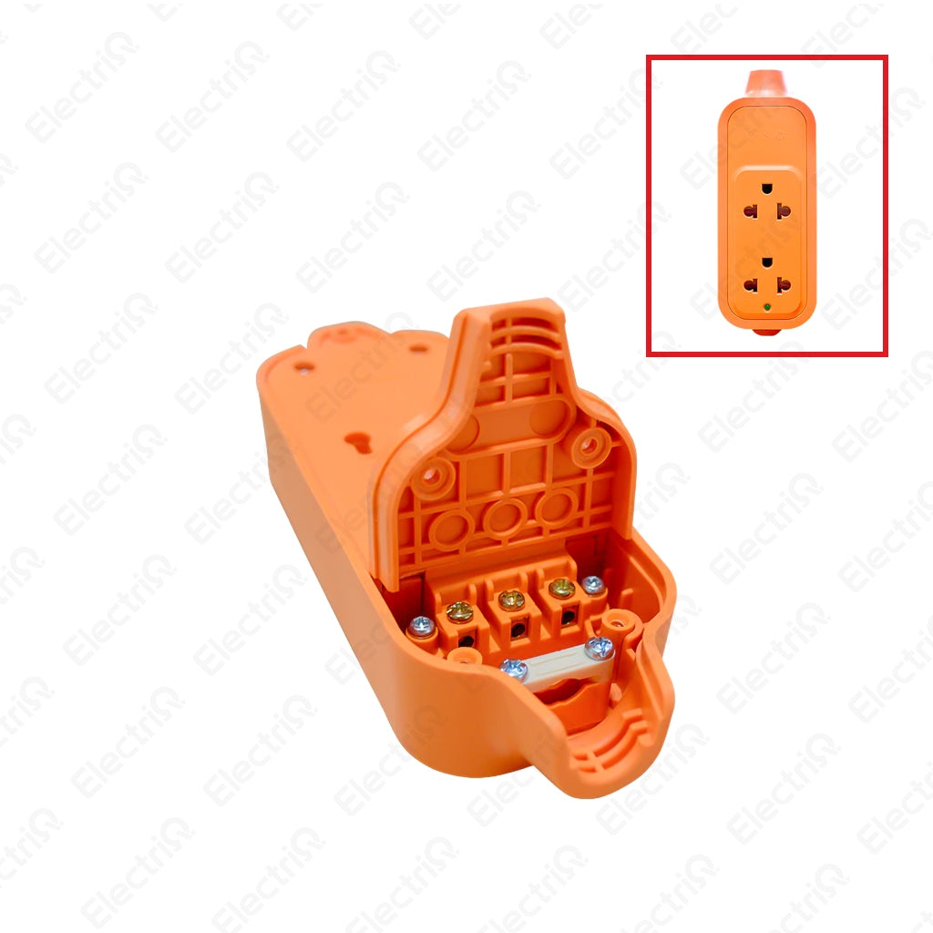 Electriq Omni Heavy Duty Surface Outlet 15A 3750W With Grounding