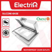 Electriq Omni Weatherproof Cover for Outlets & Switches Silicone Protective Cover