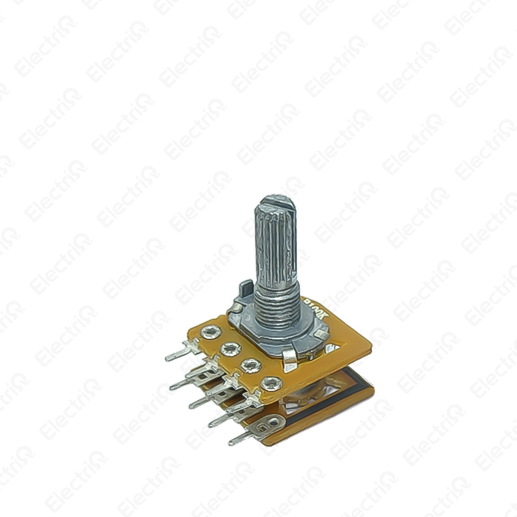 Electriq Potentiometer 100K 8/6/3 Pins Stereo Universal Volume Control B100K