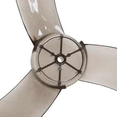 Electriq 18” Transparent Banana Fan Blade (D-Type / Half Moon) Universal Fit