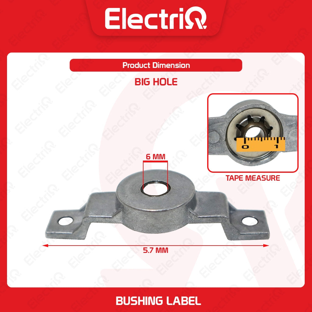Electriq Mini/Tower Fan Label Bushing 5mm / 6mm Motor Replacement Part