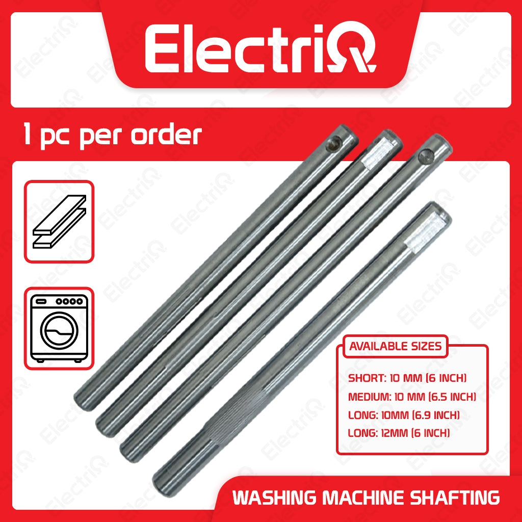 Electriq Washing Machine Shafting 10mm / 12mm S / M / L Replacement Spare Part