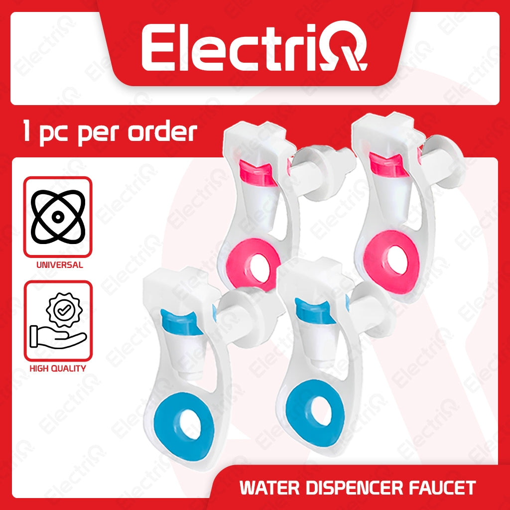 Electriq Universal Push Type Water Dispenser Faucet Tap (Hot & Cold Replacement)