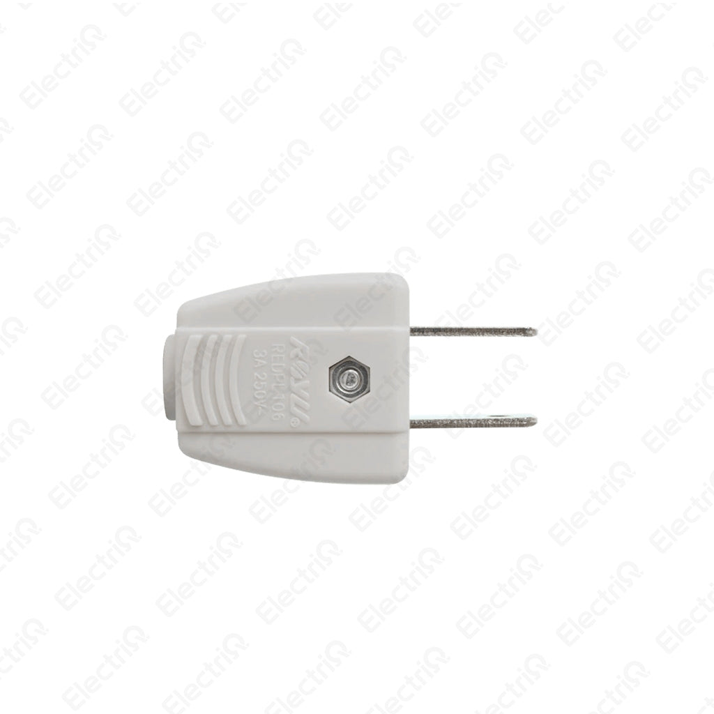 Electriq Royu Electrical Regular 3A Plug 250V Flame Retardant Plug