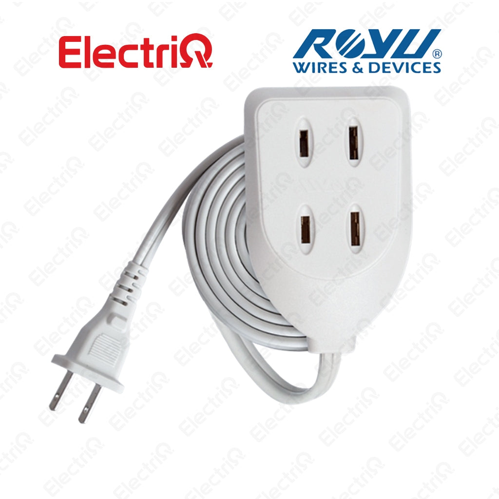 Electriq Royu 3-Gang Heavy Duty Power Extension Cord 3M / 6M