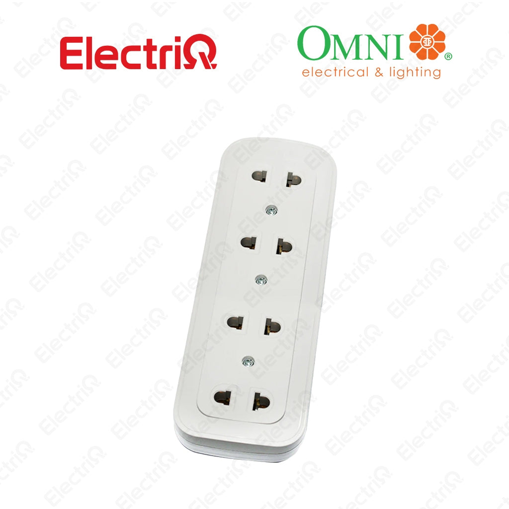 Electriq Omni Surface Convenience Outlet 1/2/3/4 Gang WSO Series 10A 250V Heavy Duty Socket