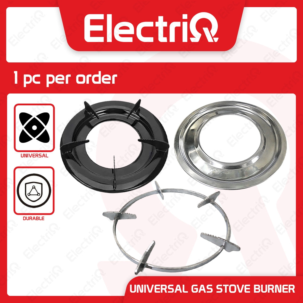 Electriq Universal Gas Stove Burner Rack Stand Plate 23cm Non-Slip Hob Support