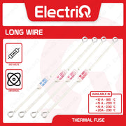 Electriq RF 250V Ceramic Thermal Fuse (Standard & Long Wire) for Rice Cooker Replacement