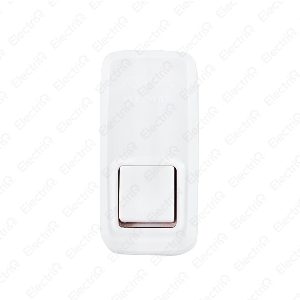 Electriq Royu Surface Mounted Doorbell Push Button Switch