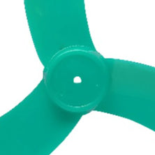 Electriq 16” Non-Breakable Universal Plastic Fan Blade (D-Type / Half Moon)