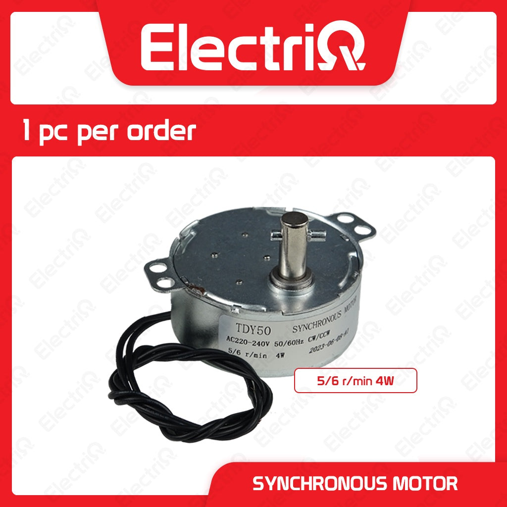 Electriq Universal Synchronous Motor 220V AC Electric Fan Spare Part