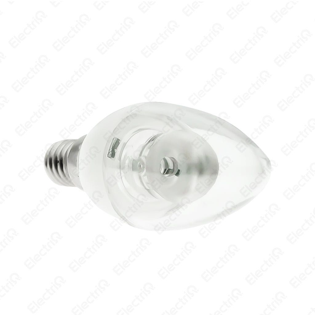 Electriq Omni LED Clear Candle Bulb 4W E14 Daylight 6500K