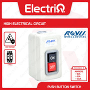 Electriq Royu Push Button Switch 30A 220V