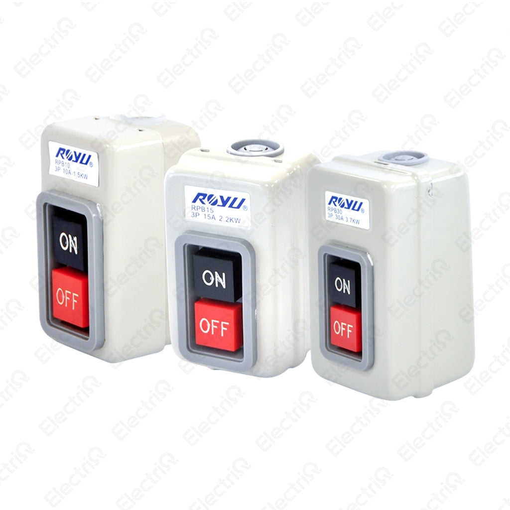 Electriq Royu Push Button Switch 30A 220V