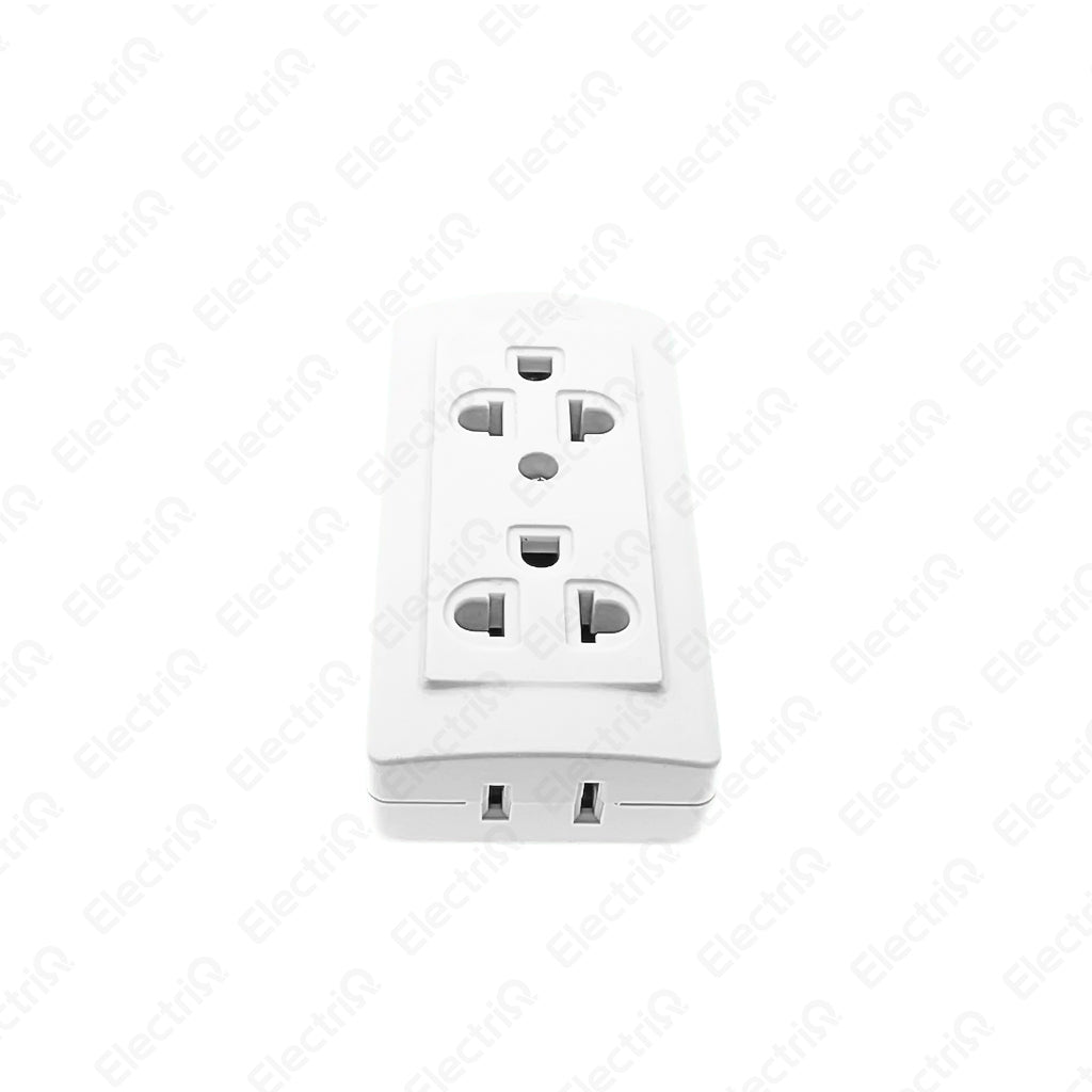 Electriq Omni Surface Convenience Outlet 2-Gang / 3-Gang 10A 250V Heavy Duty