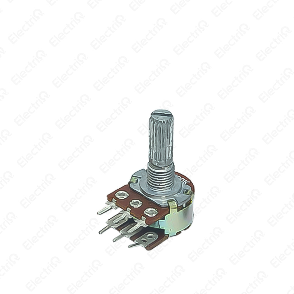 Electriq Potentiometer 100K 8/6/3 Pins Stereo Universal Volume Control B100K