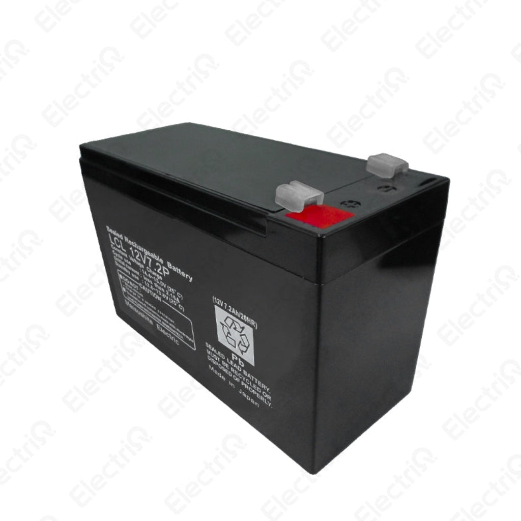 Electriq 12V 7.2AH / 20HR UPS Sealed Rechargeable Battery