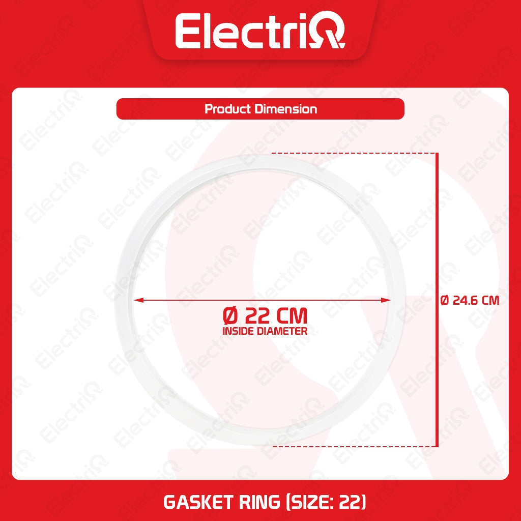 Electriq Universal Pressure Cooker Silicone Gasket Seal Ring Rubber Replacement