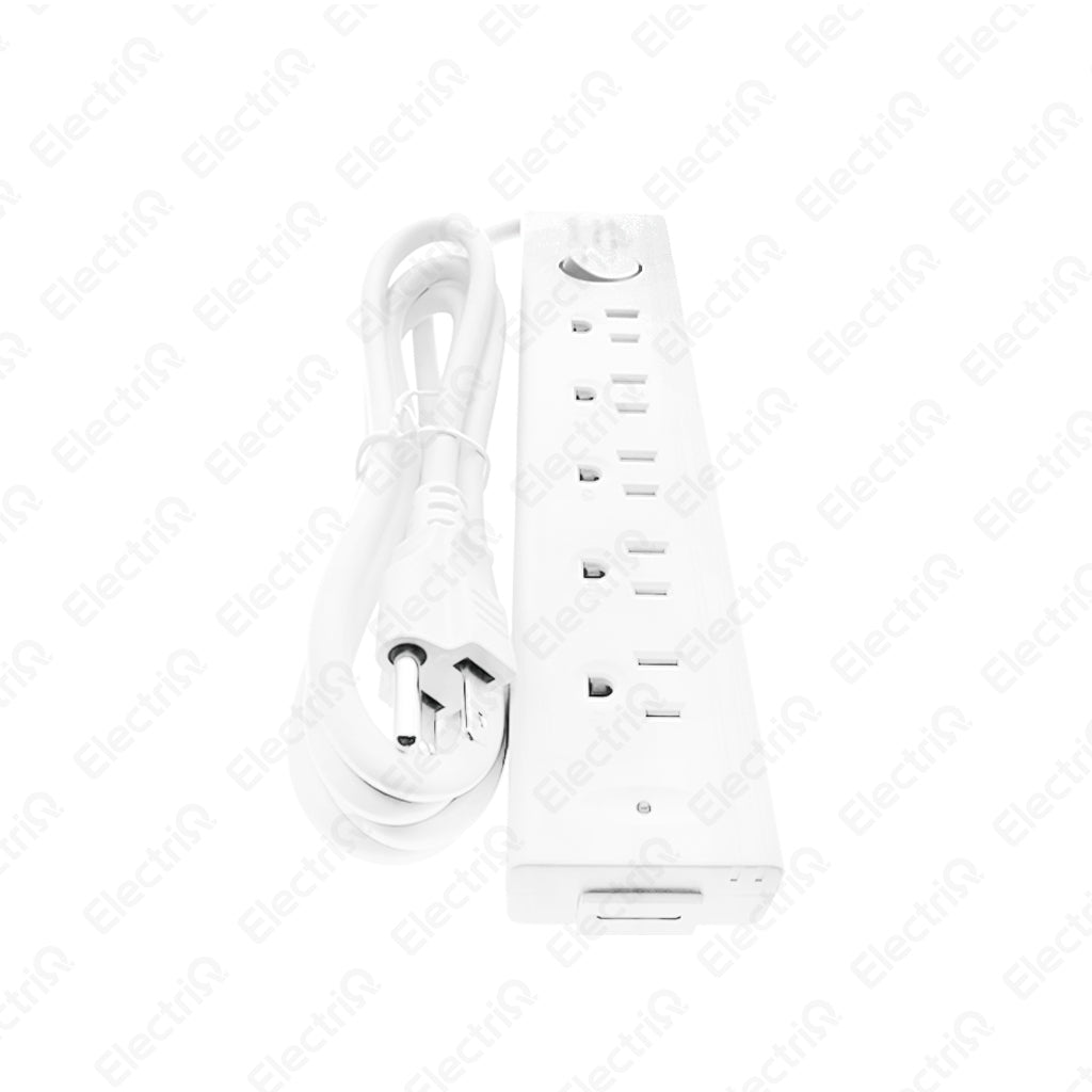 Electriq Omni Extension Cord Set with Magnet & Switch 5 Gang 1.83M 2500W Power Strip