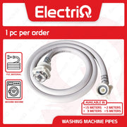 Electriq Automatic Washing Machine Water Inlet Hose 2m / 3m Rubber Pipe Replacement