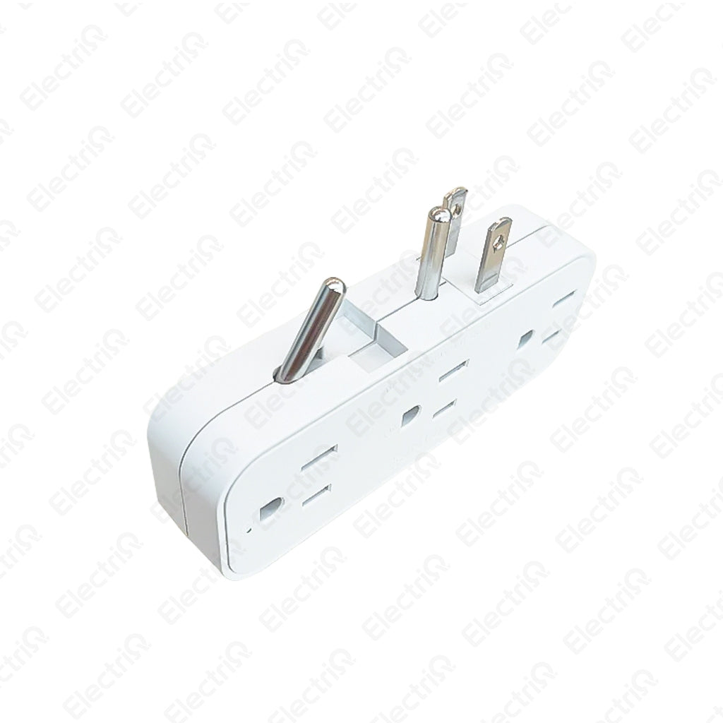 Electriq Omni Side Access Multiple Socket Adapter 4/6 Gang WDA Series 10A 250V Heavy Duty Extension Adapter