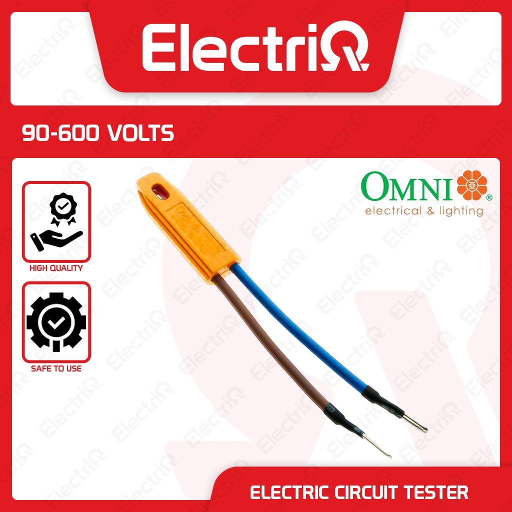 Electriq Omni Electric Circuit Tester 90V–600V Voltage Tester Pen
