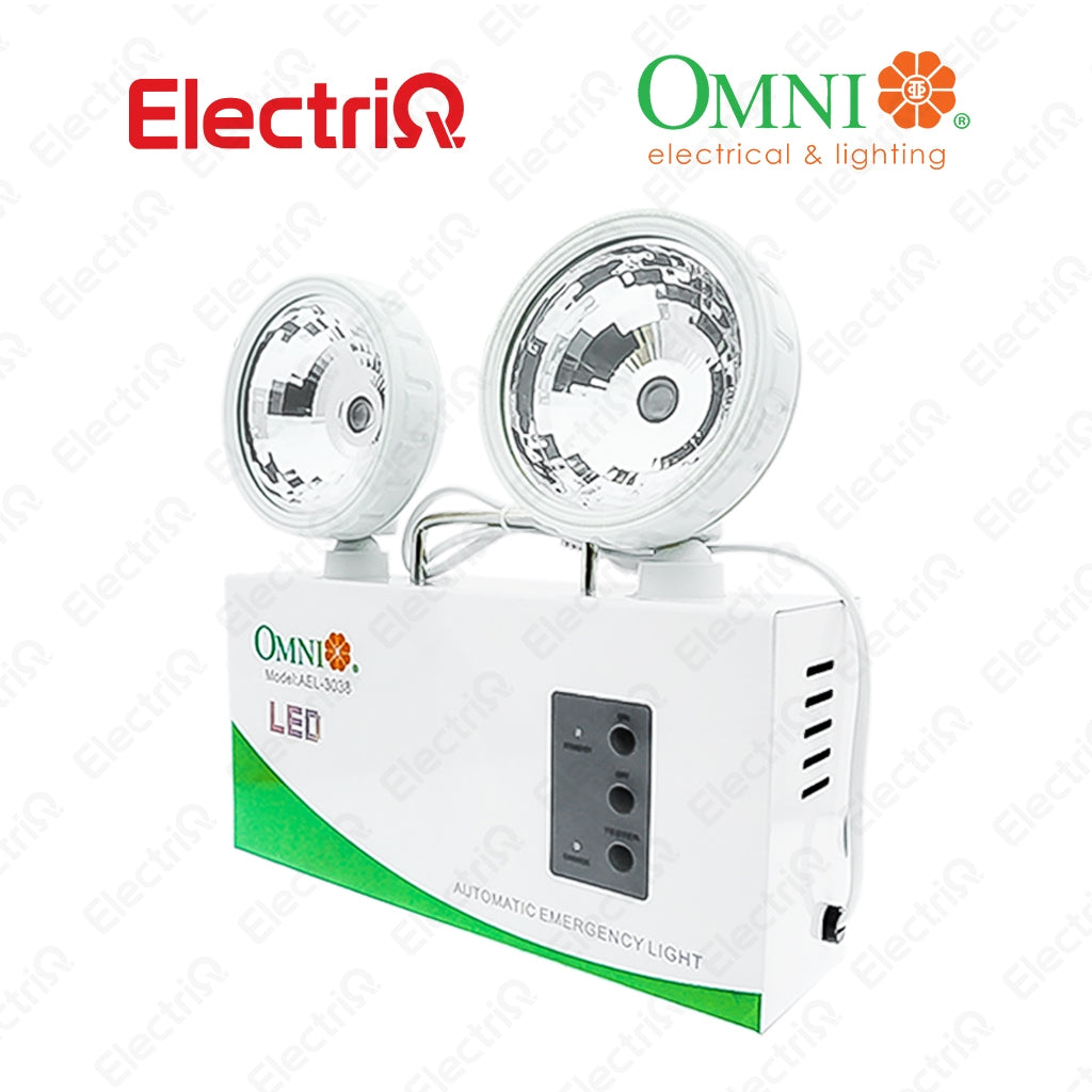 Electriq Omni LED Automatic Emergency Flashlight with Overcharge Protection