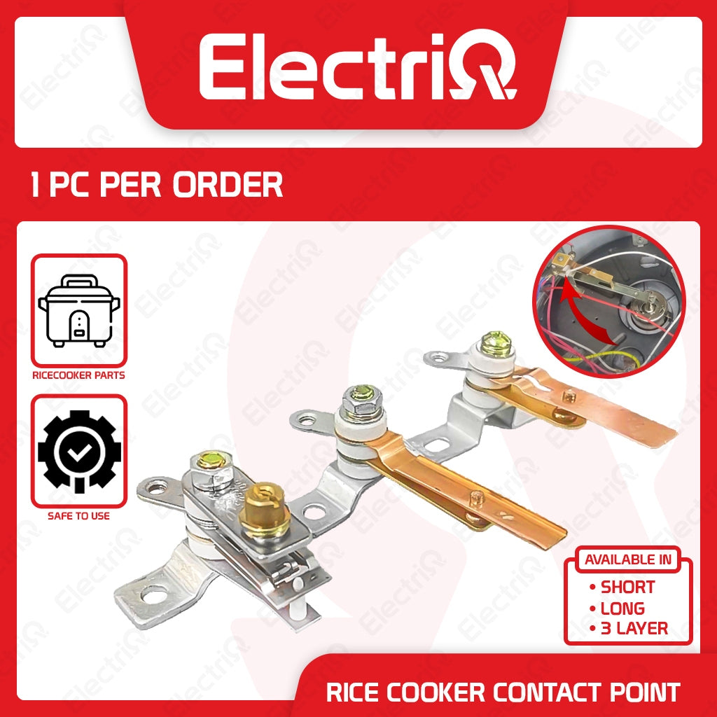 Electriq High-Power Rice Cooker Thermostat Switch / Bimetal Temperature Contact (Copper Contact)